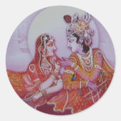 Hare Krishna Sticker (Voorkant)