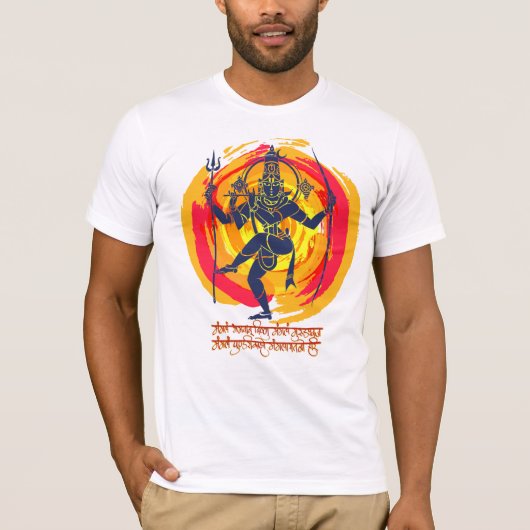Hare krishna t-shirt (Voorkant)