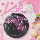 Hare laatste Disco Meidenavondfeest Servetten Papieren Bordje (Feest)