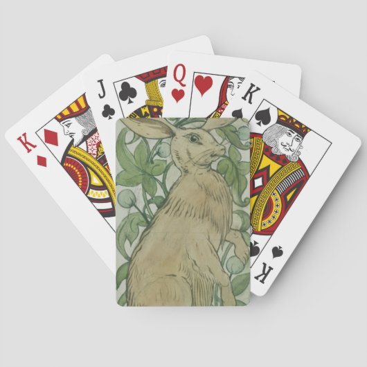 Hare (m/v op papier) speelkaarten (Achterkant)