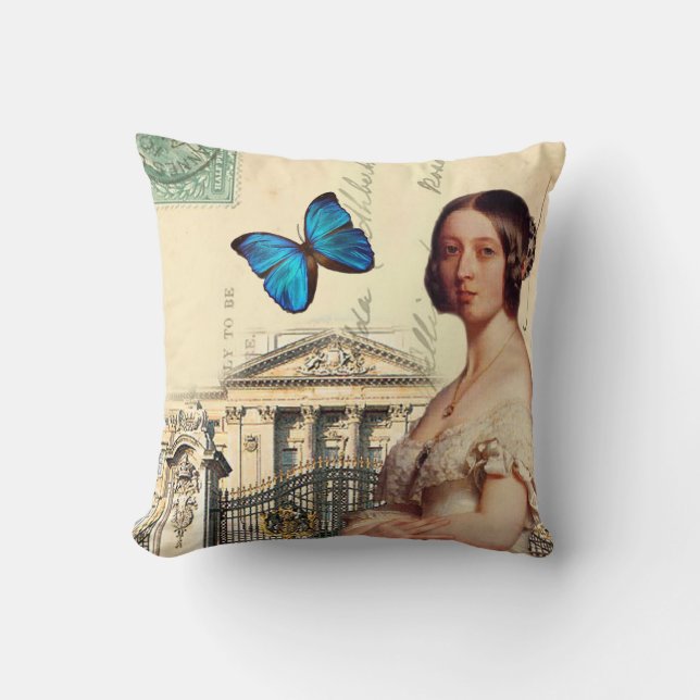 Hare Majesteit, de koningin Kussen (Voorkant)