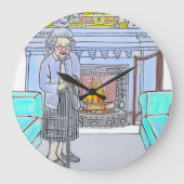 Hare Majesteit, Koningin Elizabeth II Grote Klok (Voorkant)