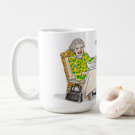 Hare Majesteit, Koningin Elizabeth II Koffiemok