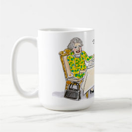 Hare Majesteit, Koningin Elizabeth II Koffiemok