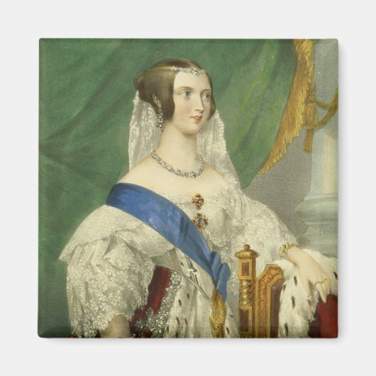 Hare Majesteit, Koningin Victoria (1819-19) Magneet (Voorkant)