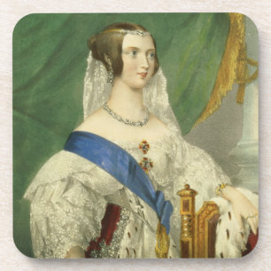 Hare Majesteit, Koningin Victoria (1819-19) Onderzetter