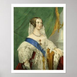 Hare Majesteit, Koningin Victoria (1819-19) Poster
