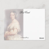 Hare Majesteit Koningin Victoria Briefkaart (Achterkant)