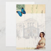 Hare Majesteit Koningin Victoria, persoonlijk Briefpapier (Voorkant / Achterkant)