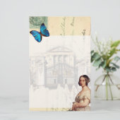 Hare Majesteit Koningin Victoria, persoonlijk Briefpapier (Staand voorkant)