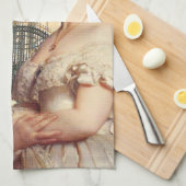 Hare Majesteit, Koningin Victoria Theedoek (Quarter Fold)