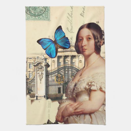 Hare Majesteit, Koningin Victoria Theedoek (Verticaal)