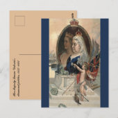 Hare Majesteit Koningin Victorias diamanten jubile Briefkaart (Voorkant / Achterkant)