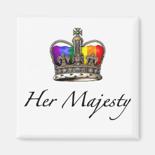 Hare Majesteit Magnet