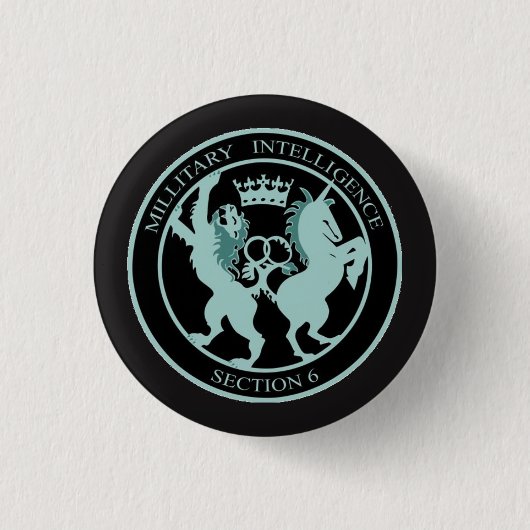 Hare Majesty's Secret Service Button (Voorkant)