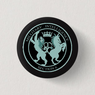 Hare Majesty's Secret Service Button