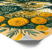 Hare Marigold Poster (Hoek)