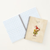 Hare met Lute & Six Rhythmic Modes Medieval Music Notitieboek (Binnen)