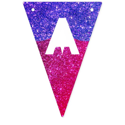 Hare Modern Royal Happy Birthday Bunting Flags Vlaggetjes (Derde vlag)