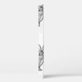 Hare of konijn. Naadloos patroon met bosanima Case-Mate iPhone Case (Achterkant / Rechts)