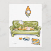 Hare op het briefkaart van de bank (Voorkant)