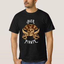 Hare Piraten Vintage Kruisbeenderen Schedel & Zwaa