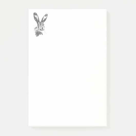 Hare Post-it® Notes (Voorkant)