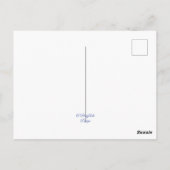 Hare Rabbit Waterverf Briefkaart (Achterkant)