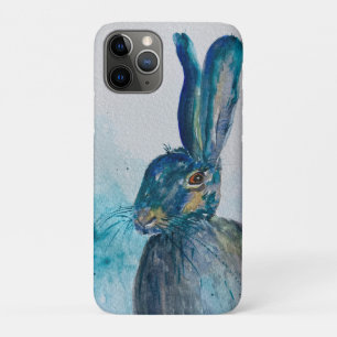 Hare Rabbit Waterverf Case-Mate iPhone Case