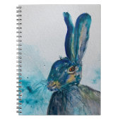Hare Rabbit Waterverf Notitieboek (Voorkant)