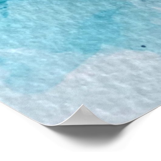 Hare Rabbit Waterverf Poster (Hoek)