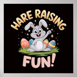 Hare Raising Fun - Paashaas Celebration Poster