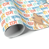 Hare Ram Hare Krishna Cadeaupapier (Rol Hoek)