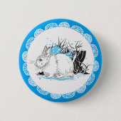 Hare Ronde Button 5,7 Cm (Voorkant)