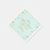 Hare Royal Five Gold Princess 5th Birthday Pape Servet (Hoek)