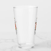 Hare Royal Highness Queen Westie Dog Glas (Rechts)