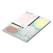 Hare Tea Pot Green Journal Notities Scrapbook Pape Notitieblok (Linkerzijde)