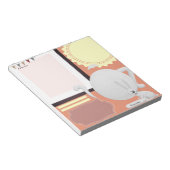 Hare Tea Pot Party Journal Notities Scrapbook Pape Notitieblok (Schuin)