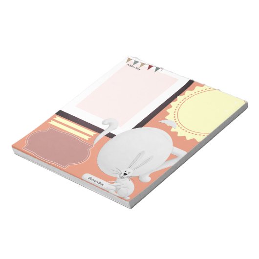 Hare Tea Pot Party Journal Notities Scrapbook Pape Notitieblok (Linkerzijde)