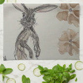 Hare Tea Towel Theedoek (Gevouwen)