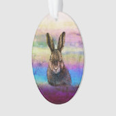 Hare tekening ornament (voorkant)