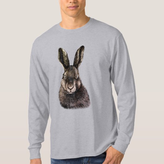 Hare tekening T-Shirt (Voorkant)