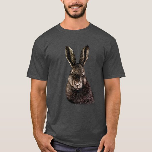Hare tekening t-shirt (Voorkant)