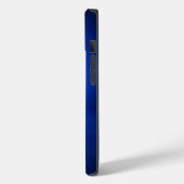 Hare Tijdperk – Blue Glow Aesthetic iPhone Hoesje (Achterkant / Links)