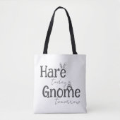 Hare Today, Gnome Tomorrow Canvas tas (Voorkant)