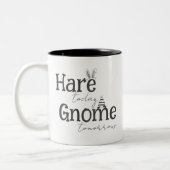 Hare Today, Gnome Tomorrow Coffee Mok (Links)