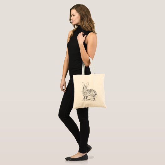 Hare Tote Tas (Voorkant (model))