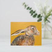 Hare vandaag, weg morgen briefkaart (Staand voorkant)