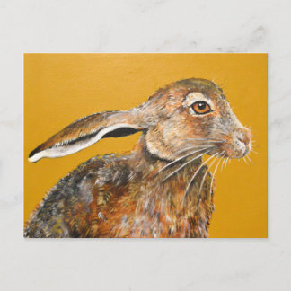 Hare vandaag, weg morgen briefkaart