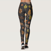 Hare Vier Seizoenen – Herfstpatroon Leggings (Achterkant)